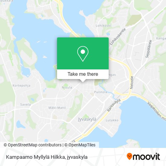 Kampaamo Myllylä Hilkka map