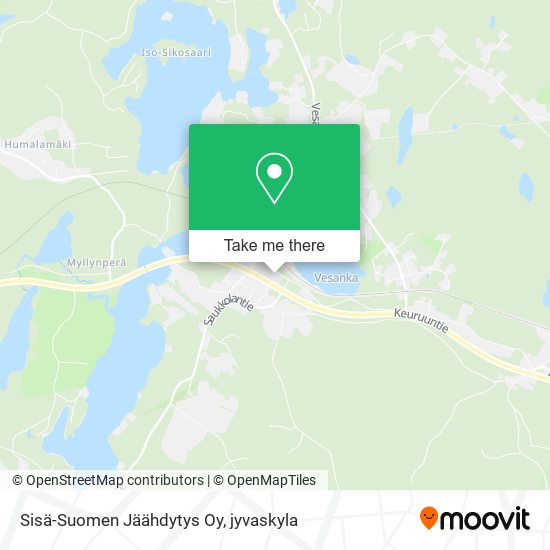 Sisä-Suomen Jäähdytys Oy map
