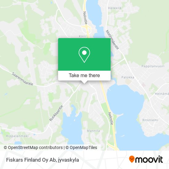 Fiskars Finland Oy Ab map