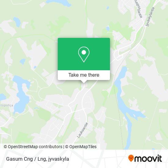 Gasum Cng / Lng map