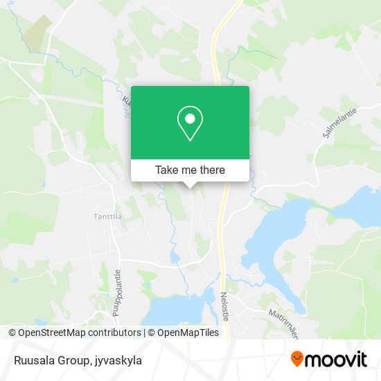 Ruusala Group map