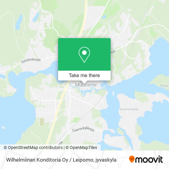 Wilhelmiinan Konditoria Oy / Leipomo map
