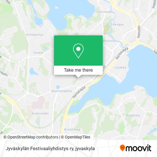 Jyväskylän Festivaaliyhdistys ry map