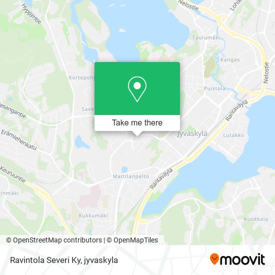 Ravintola Severi Ky map