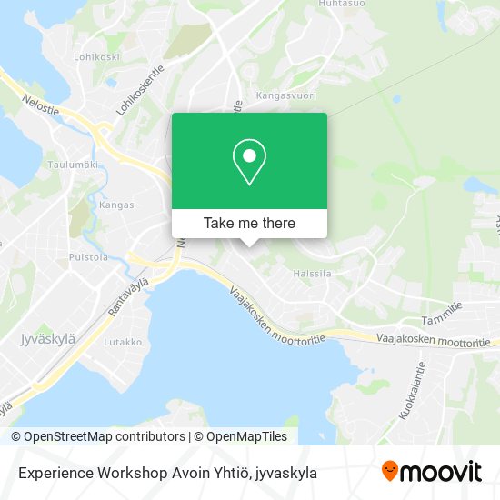 Experience Workshop Avoin Yhtiö map