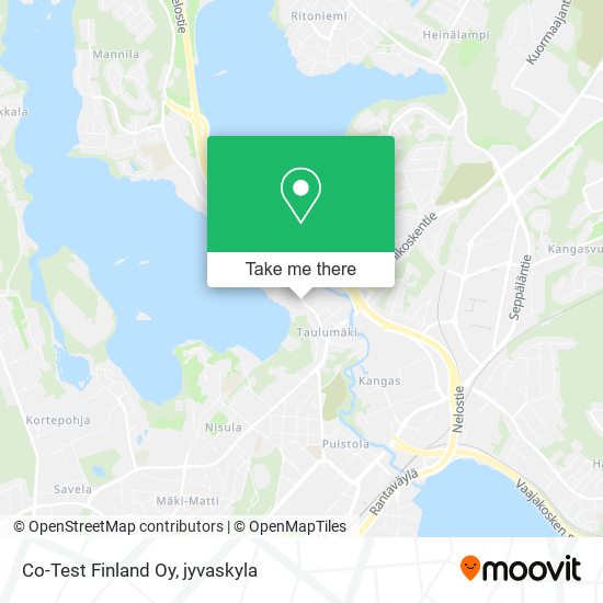 Co-Test Finland Oy map