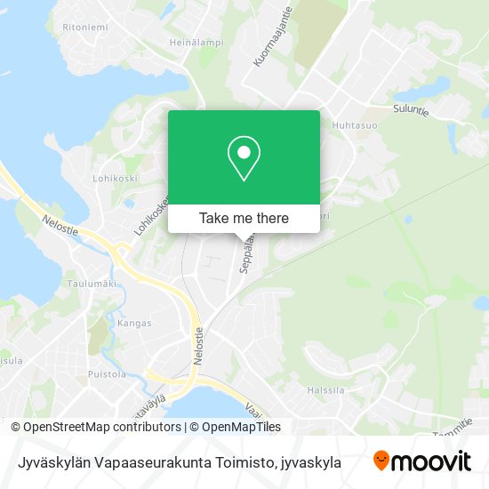 Jyväskylän Vapaaseurakunta Toimisto map