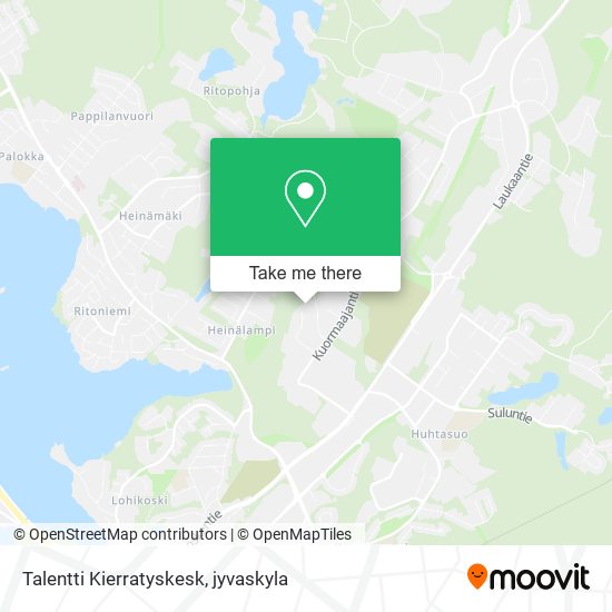 Talentti Kierratyskesk map