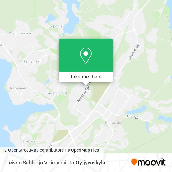 Leivon Sähkö ja Voimansiirto Oy map