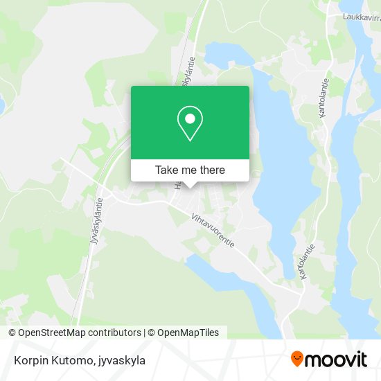Korpin Kutomo map