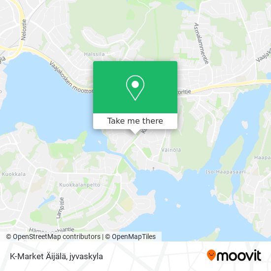 K-Market Äijälä map