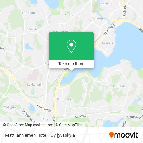 Mattilanniemen Hotelli Oy map