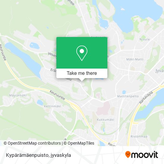 Kypärämäenpuisto map