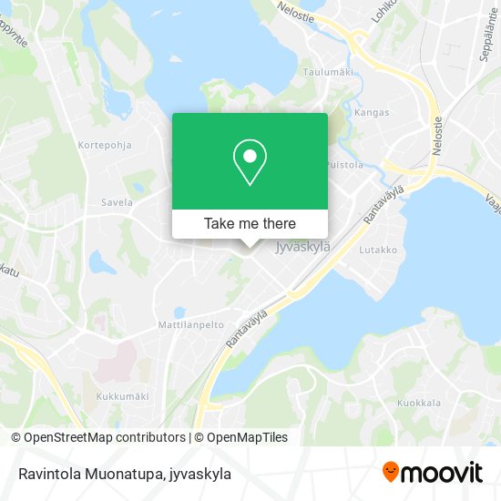 Ravintola Muonatupa map