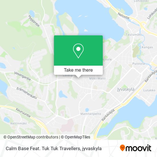 Calm Base Feat. Tuk Tuk Travellers map