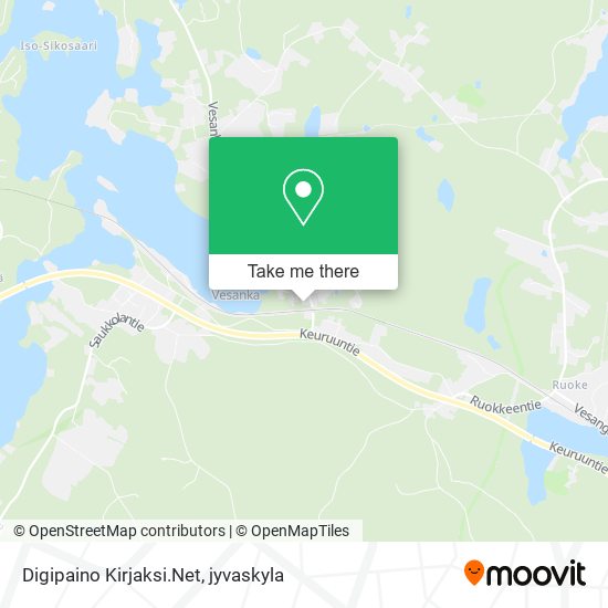 Digipaino Kirjaksi.Net map