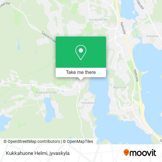 Kukkahuone Helmi map