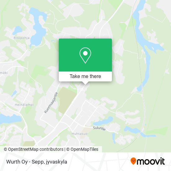 Wurth Oy - Sepp map
