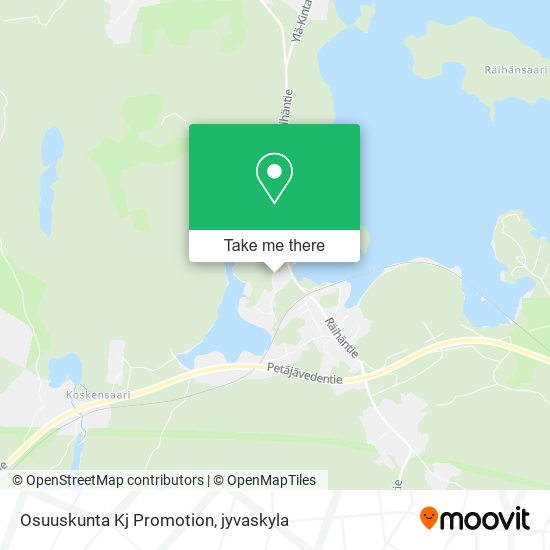 Osuuskunta Kj Promotion map