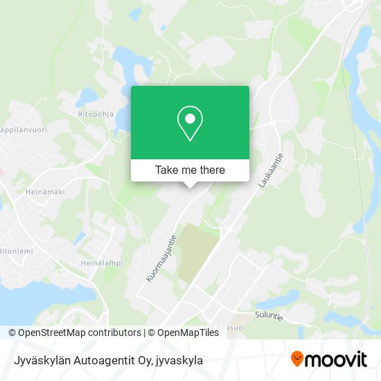 Jyväskylän Autoagentit Oy map