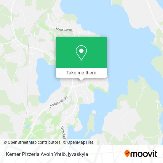 Kemer Pizzeria Avoin Yhtiö map