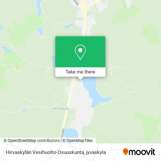 Hirvaskylän Vesihuolto-Osuuskunta map