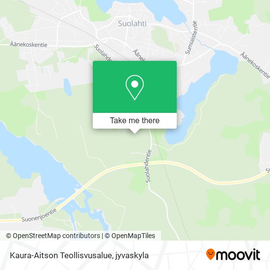 Kaura-Aitson Teollisvusalue map