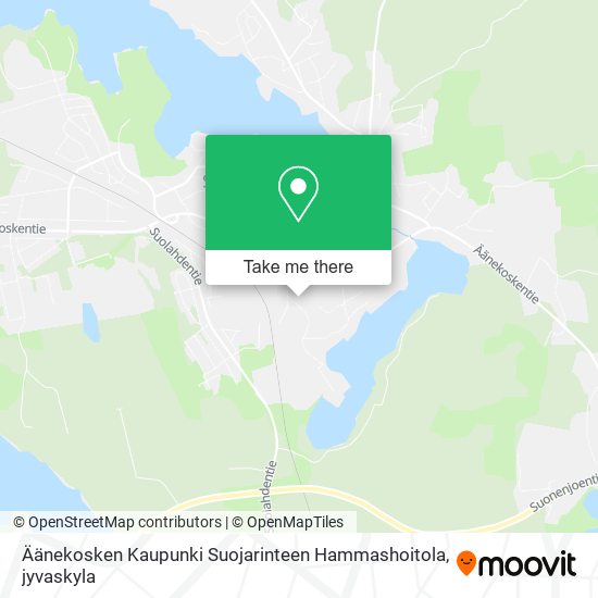 Äänekosken Kaupunki Suojarinteen Hammashoitola map