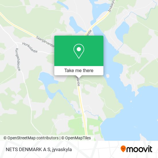 NETS DENMARK A S map