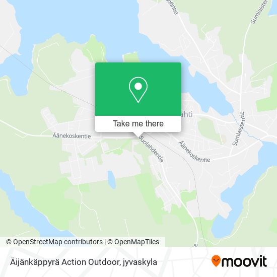 Äijänkäppyrä Action Outdoor map