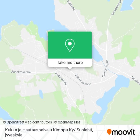 Kukka ja Hautauspalvelu Kimppu Ky/ Suolahti map