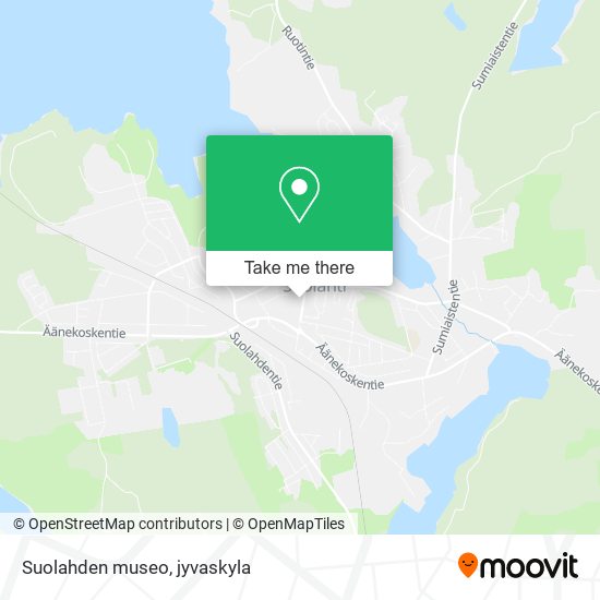 Suolahden museo map