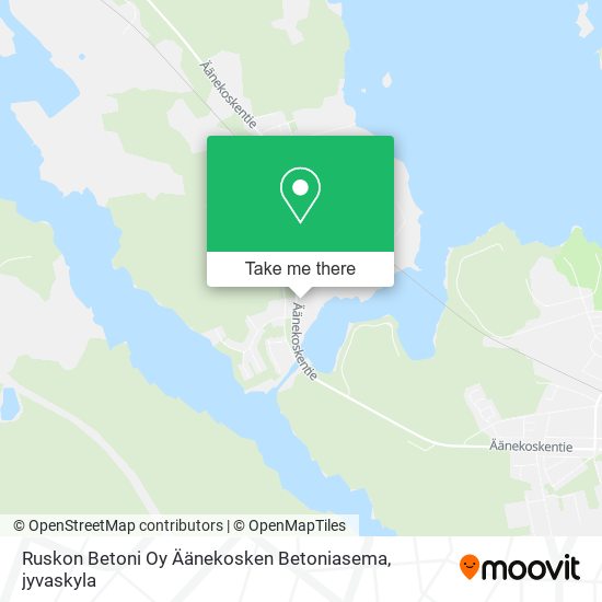 Ruskon Betoni Oy Äänekosken Betoniasema map