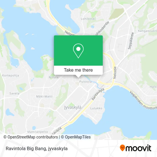 Ravintola Big Bang map