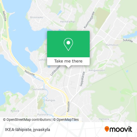 IKEA-lähipiste map