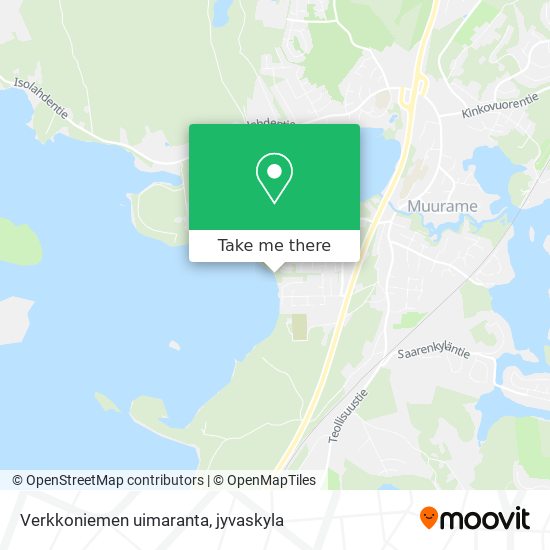 Verkkoniemen uimaranta map