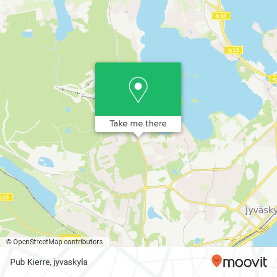 Pub Kierre map