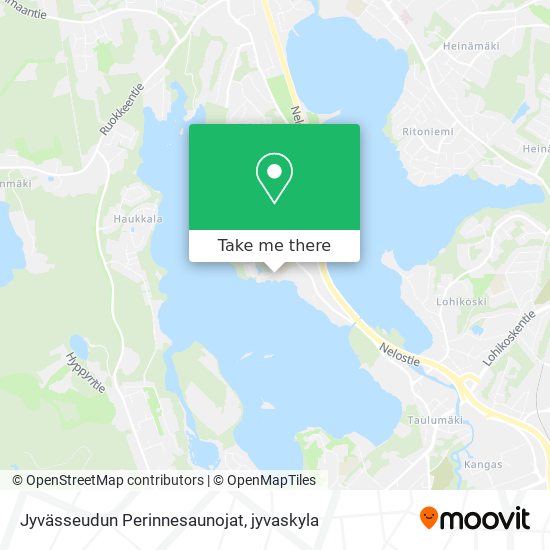 Jyvässeudun Perinnesaunojat map