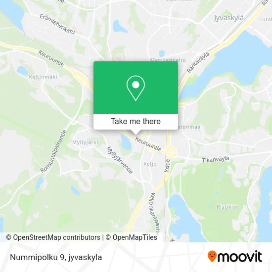 Nummipolku 9 map