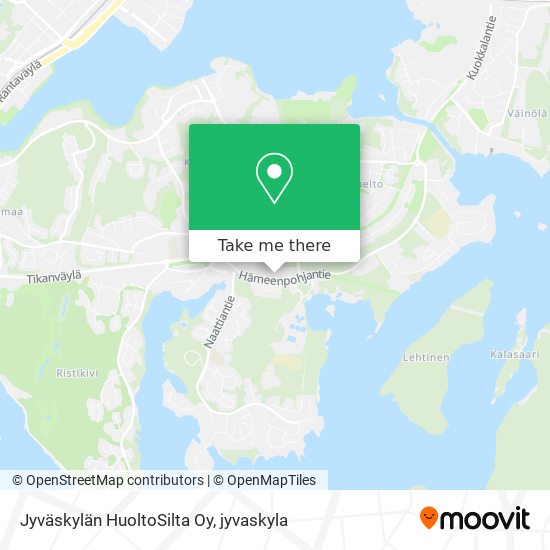 Jyväskylän HuoltoSilta Oy map