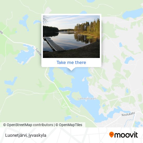 Luonetjärvi map