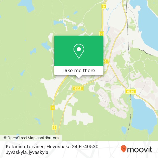 Katariina Torvinen, Hevoshaka 24 FI-40530 Jyväskylä map