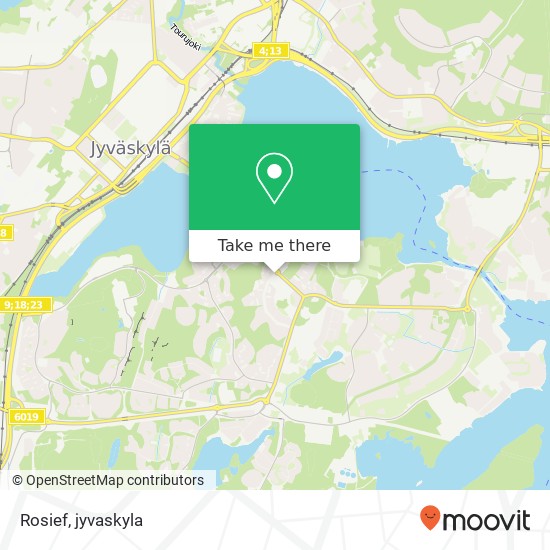 Rosief, Polttolinja 1 FI-40520 Jyväskylä map