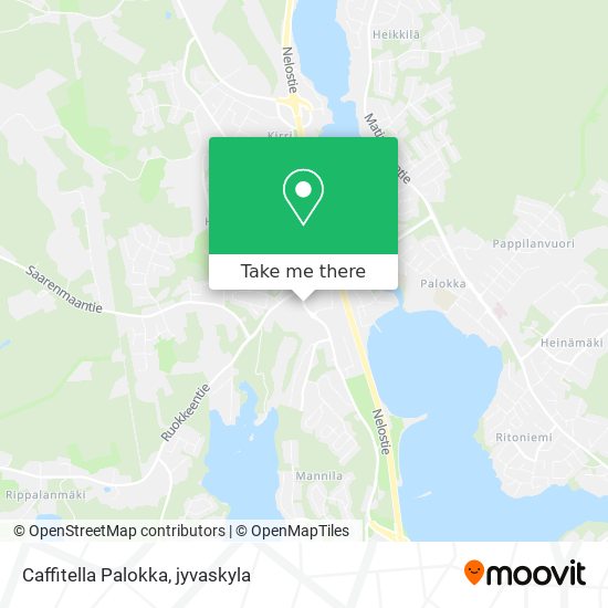 How to get to Caffitella Palokka in Jyväskylä by Bus?