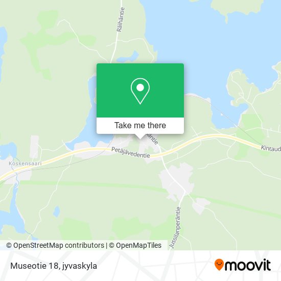 Museotie 18 map