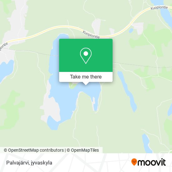 Palvajärvi map