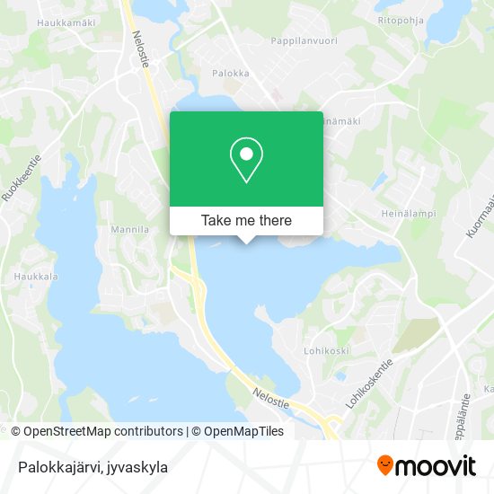 How to get to Palokkajärvi in Jyväskylä by Bus?