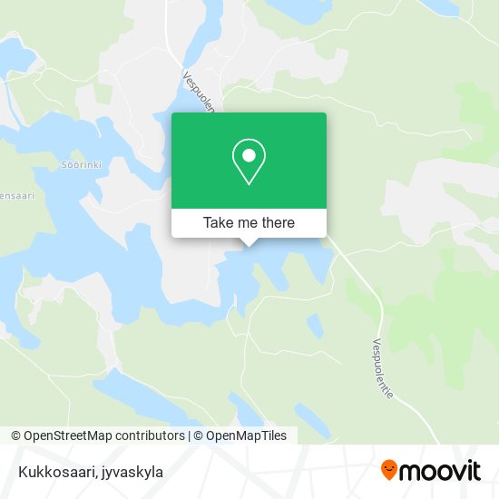 Kukkosaari map