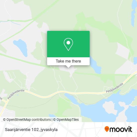 Saarijärventie 102 map