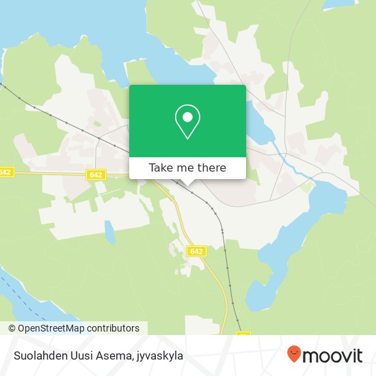 Suolahden Uusi Asema map